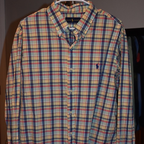 Men's Size XL Ralph Lauren Button-down Long Sleeve - Picture 1 of 2
